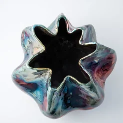 Design Center 1991 Vaso in Ceramica Policroma Il Giardino dei Segreti di Nino Basso><noscript><img width=