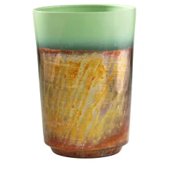 Ceramica Gatti 1928 Vaso in Ceramica Policromatico Riflesso Tramonto> Vasi Decorativi