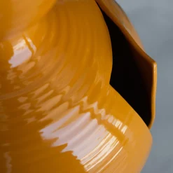 SANTOPECCATORE Vaso in Ceramica Quartara Senape><noscript><img width=