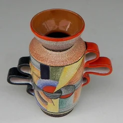 Mazzotti 1903 Vaso in ceramica Snello Futurista><noscript><img width=