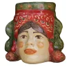 Artema Galli Vaso in ceramica Sofia> Vasi Figurativi