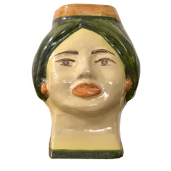 Artema Galli Vaso in ceramica Tangelica> Vasi Figurativi