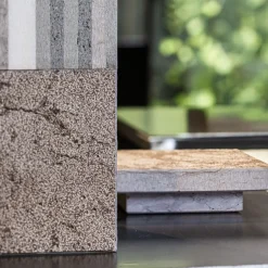 Tao_H Vaso in marmo marrone Square B con coperchio di Luciano Setten> Vasi Con Coperchio