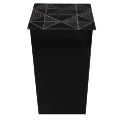 AV Metal Vaso in metallo con coperchio con motivo Cesta> Cachepot E Portavasi