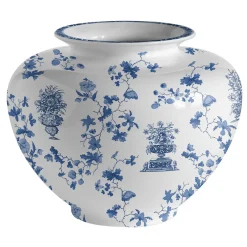 Grand Tour by Vito Nesta Vaso in porcellana ad anfora grande Garden Of Eden H24Cm> Vasi Da Fiori