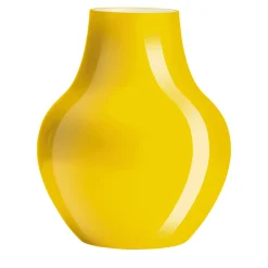 IVV Vaso in Vetro Giallo e Milkwhite Soho> Vasi Da Fiori