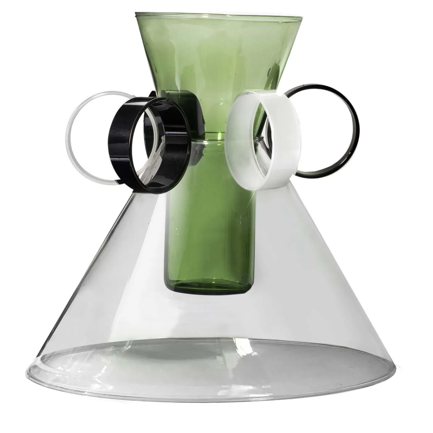 Serena Confalonieri Vaso in vetro soffiato a mano Arabesque 03> Vasi Decorativi