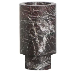 MMairo Vaso Inside Out Red Levanto di Karen Chekerdjian> Vasi Da Fiori