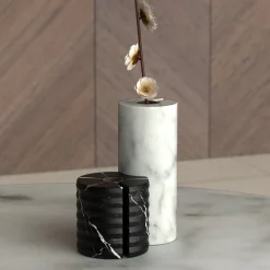 Monitillo 1980 Vaso Loto a stelo singolo di Carrara> Vasi Da Fiori