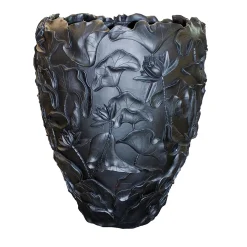 VGnewtrend Vaso Lotus nero> Vasi Da Fiori
