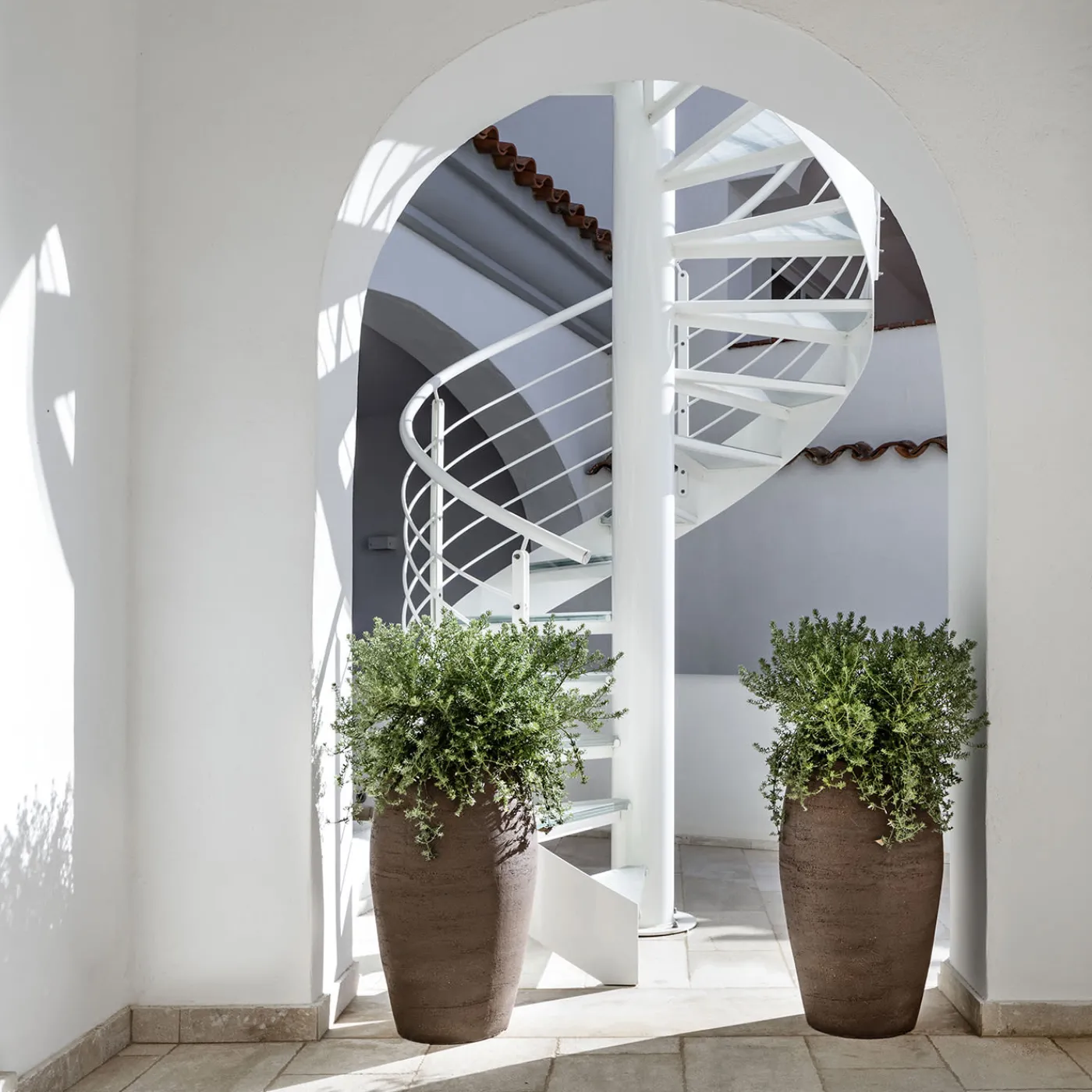 Pot à Porter Vaso Malaga Brown> Cachepot E Portavasi