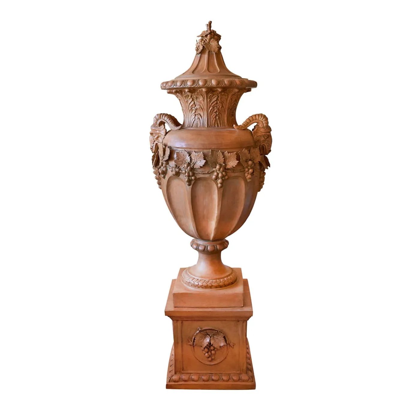 Ceramiche Ceccarelli Vaso Mezza Estate> Vasi Con Coperchio