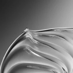 Casarialto Vaso Millerighe Grande in Vetro Trasparente> Vasi Da Fiori