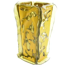 Corsi Design Factory Vaso Mulato L trasparente giallo> Vasi Decorativi