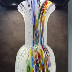 Officine di Murano 1295 Vaso Murrina bianco><noscript><img width=