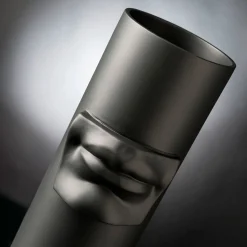 VGnewtrend Vaso nero David's Lips> Vasi Da Fiori