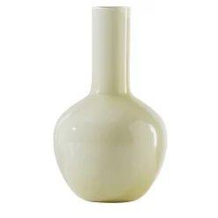 Venini Vaso Opaco Beige di Tobia Scarpa> Bottiglie Decorative