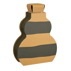 ADJ Style Vaso Otto Blue Olive/Mustard di Gianpaolo Venier> Vasi Con Coperchio