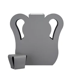 ADJ Style Vaso Otto grigio/nero di Gianpaolo Venier><noscript><img width=