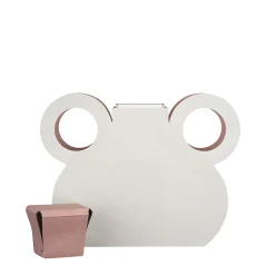 ADJ Style Vaso Otto Monochrome Oyster di Gianpaolo Venier> Vasi Con Coperchio