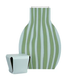 ADJ Style Vaso Otto Striped Sky Blue/Eucalyptus di Gianpaolo Venier><noscript><img width=