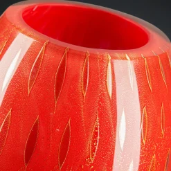VGnewtrend Vaso ovale rosso Mocenigo> Vasi Da Fiori