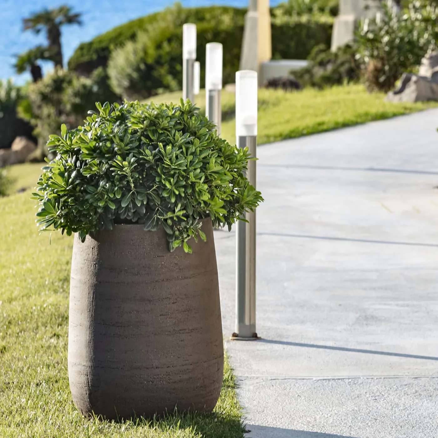Pot à Porter Vaso Panarea Brown> Cachepot E Portavasi