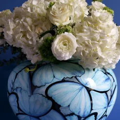 deBlona Vaso Petalouda in ceramica rotondo><noscript><img width=