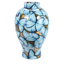 deBlona Vaso Petalouda Piccolo in ceramica oro> Vasi Decorativi