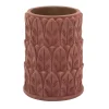 Pietrachiara Vaso piccolo in terracotta Anne con motivo a foglie> Vasi Da Fiori