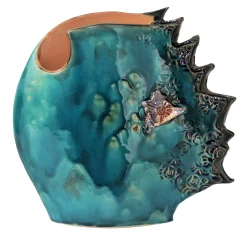 Giuliana Collu Vaso piccolo Pesce> Vasi Decorativi