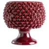 Fratelli Bevilacqua Vaso Pigna in Ceramica Bordeaux> Vasi Da Fiori