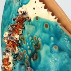 Giuliana Collu Vaso policromo Sea World Vela> Vasi Decorativi