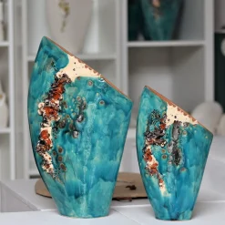 Giuliana Collu Vaso policromo Sea World Vela><noscript><img width=