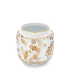 GINORI 1735 Vaso Portacandela Oriente Italiano Aurum> Candelieri E Portacandele