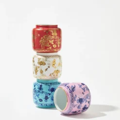 GINORI 1735 Vaso Portacandela Oriente Italiano Rubrum><noscript><img width=