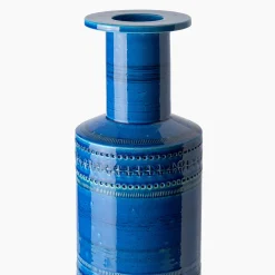 Bitossi Ceramiche Vaso Rocchetto Blu di Aldo Londi> Vasi Decorativi