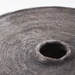 Design Center 1991 Vaso scultura rotondo in raku Intorno al Cerchio di Nino Basso><noscript><img width=