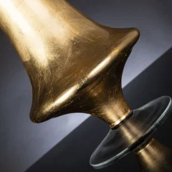 VGnewtrend Vaso Silvia in foglia d'oro><noscript><img width=