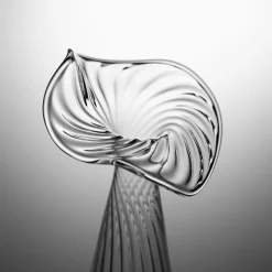 Casarialto Vaso Soliflore Millerighe XSmall in Vetro Trasparente> Vasi Da Fiori