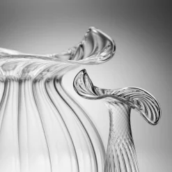 Casarialto Vaso Soliflore Millerighe XSmall in Vetro Trasparente><noscript><img width=