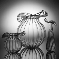 Casarialto Vaso Soliflore Millerighe XSmall in Vetro Trasparente><noscript><img width=