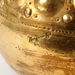 deBlona Vaso Soreis in ceramica oro di Gabriele Mengoni> Vasi Decorativi