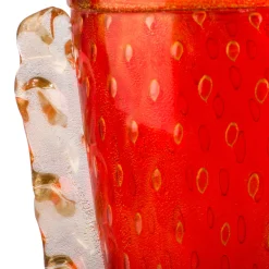 Officine di Murano 1295 Vaso Stmatcordon rosso e oro><noscript><img width=