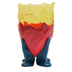 Corsi Design Factory Vaso trasparente Extra Color L Di Gaetano Pesce> Vasi Decorativi