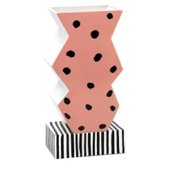 Memphis Vaso Zig Zag di Roger Selden - Post Design> Vasi Decorativi