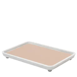 Giobagnara Vassoi rettangolari grandi in pelle e marmo Monza #5> Svuotatasche