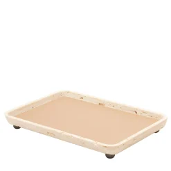 Giobagnara Vassoi rettangolari grandi in pelle e marmo Monza #1> Svuotatasche