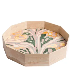 Del Savio 1910 Vassoio decagonale in marmo marmorizzato di Zanellato&Bortotto #4> Centrotavola