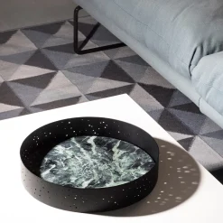 Kimano Vassoio Eclittica Verde Alpi di Stella Orlandino> Centrotavola